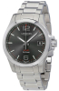 Longines Conquest V.H.P. Perpetual Black Dial 41MM Stainless Steel Mens Watch