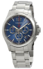 Longines Conquest V.H.P. Perpetual Chronograph Blue Dial 44MM Stainless Steel Mens Watch