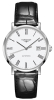 Longines Elegant Automatic White Dial 39MM Leather Mens Watch
