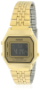 Casio Gold- Tone Digital Retro Ladies Watch LA680WGA-9B