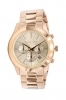 Michael Kors Slim Runway Chronograph Gold-Tone Mens Watch MK8909