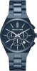 Michael Kors Lennox Chronograph Blue Stainless Steel Mens Watch MK9147