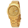Seiko Series 5 Automatic Gold Dial Mens Watch SNKK20