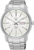 Seiko Series 5 Automatic White Dial Mens Watch SNKP09
