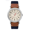 Timex Weekender Seasonal 38mm White Dial Blue Strap Unisex Watch TW2R42000