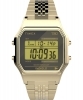 Timex Timex 80 Gold-Tone Digital Unisex Watch TW2V18900