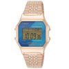 Timex T80 34mm Digital Rose Gold-Tone Unisex Watch