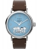 Timex Peanuts Waterbury Standard Blue/Brown Mens Watch TW2V89800