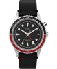 Timex Waterbury Traditional GMT Black/Black Leather Mens Watch TW2W22800