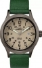 Timex Expedition Scout Tan Dial/Green Strap Mens Watch TW4B06800