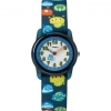 Timex Boys Time Machines Black/Monsters Elastic Fabric Strap Watch TW7C25800
