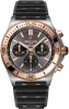 Breitling Chronomat B01 42 Grey Dial Two-Tone Gold Rubber Automatic Mens Watch