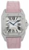 Cartier Santos  Leather Automatic Ladies Watch WM501751