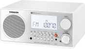 Sangean WR-2 WH HiFi AM/FM-RDS Table-Top Radio (White)