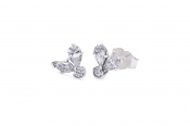 Pandora Sparkling Herbarium Cluster Stud Earrings
