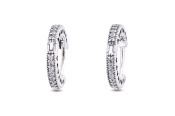 PANDORA Hearts of PANDORA Hoop Earrings - 296317CZ