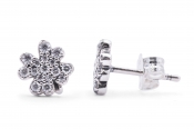 PANDORA Radiant Clover Earrings