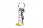PANDORA Disney - Classic Mickey Pendant - Yellow Enamel - 397394EN06
