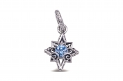 Pandora Disney Cinderella Blue Star Pendant