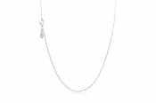 PANDORA Sterling Silver Chain Necklace - Adjustable - 590412-45