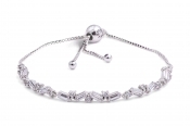 Pandora Sparkling Ice Cube Slider Tennis Bracelet