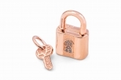 Pandora Padlock & Key Dangle Charm
