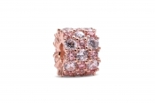Pandora - Pink & Clear Sparkle Charm  - 788487C01