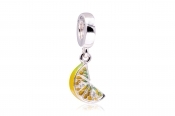Pandora Lemon Slice Sparkling Fruit Dangle Charm