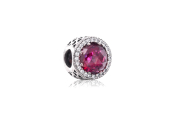 Pandora Cerise Radiant Hearts Charm - 791725NCC