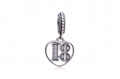 PANDORA 18th Celebration Dangle Charm - 797262CZ