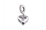 Pandora Openable Heart Locket Dangle Charm