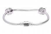 Pandora Barrel Clasp Iconic Bracelet Gift Set