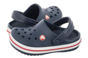 Crocs Kids Crocband Clogs - Navy - C9