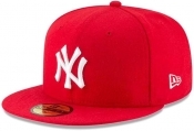 New Era 59Fifty NY Yankees Basic Cap - Red