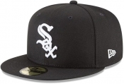 New Era 59Fifty Chicago White Sox Basic Baseball Cap - Black - 7