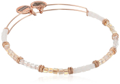 Alex and Ani Strength EWB Bangle Bracelet - Two Tone - Expandable - A18EBSTRTTRS
