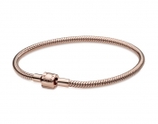 Pandora Moments Barrel Clasp Snake Chain Bracelet
