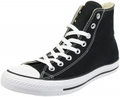 Converse Unisex Chuck Taylor All Star Hightop Shoes - Black - M11.5-W13.5