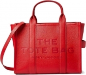 Marc Jacobs The Leather Medium Tote Bag - True Red