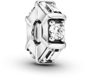 Pandora Clear Ice Cube Spacer Charm