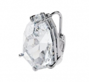Swarovski Mesmera Earring Trilliant cut crystal - White - Rhodium Plated