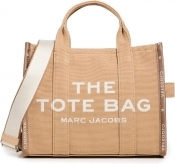 Marc Jacobs The Jacquard Medium Tote Bag - Camel/Bronze