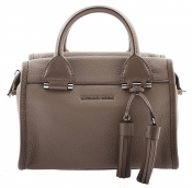 Michael Kors Geneva Large Leather Satchel - Cinder - 30F6STXS1L-513