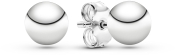 Pandora Bead Stud Earrings In Sterling Silver