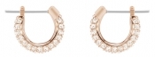 Swarovski Stone Pierced Hoop Earrings - 5446008