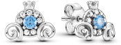 PANDORA Disney Cinderella Pumpkin Coach Stud Earrings