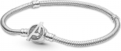 Pandora MARVEL x Pandora Avengers Logo Snake Chain Bracelet