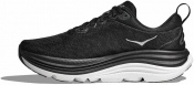 Hoka Mens Gaviota 5 Running Shoes - Black/White - 10