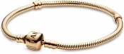 Pandora 14K Gold Moments Snake Chain Bracelet