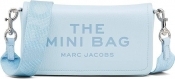 Marc Jacobs The Leather Mini Crossbody Bag - Cloud Blue